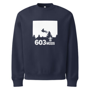 Pullover Crewneck 603mods Heavy Sweatshirt – Logo Large Front